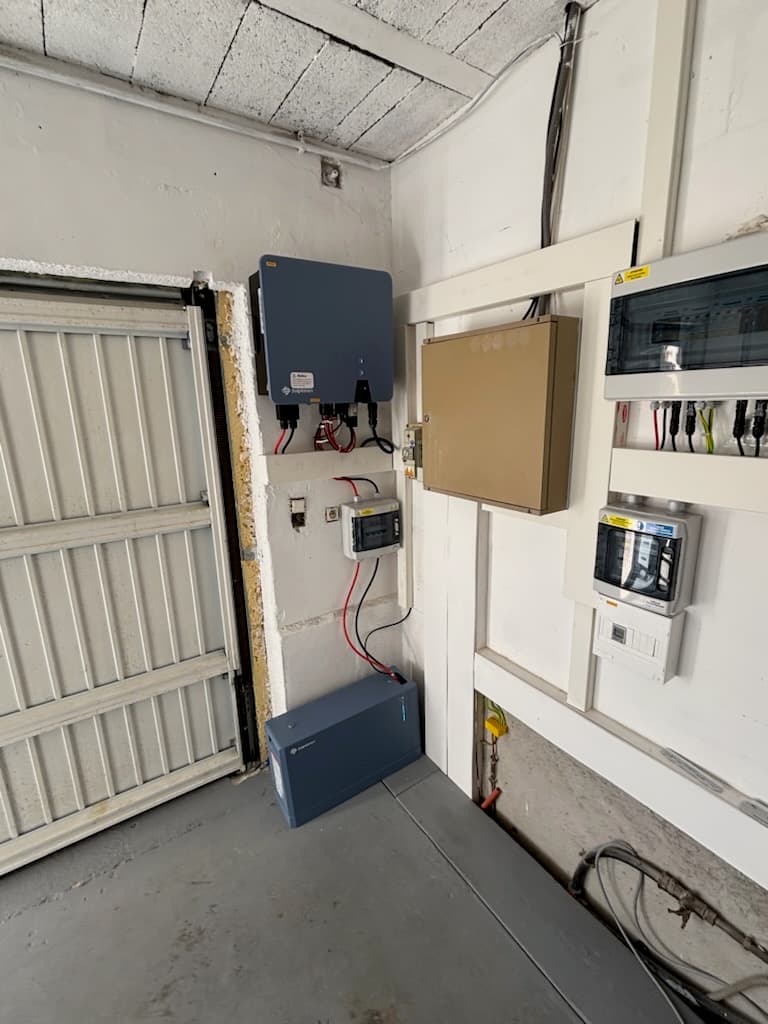 Photovoltaïque sur batterie